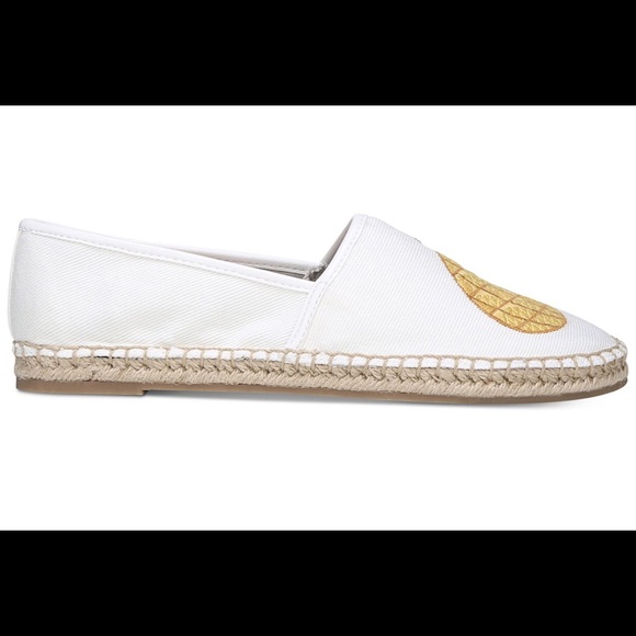 🌴🍍Pineapple/Palm Espadrille flats - Picture 3 of 4